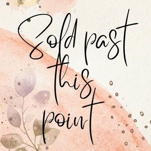 Sold Past This Point